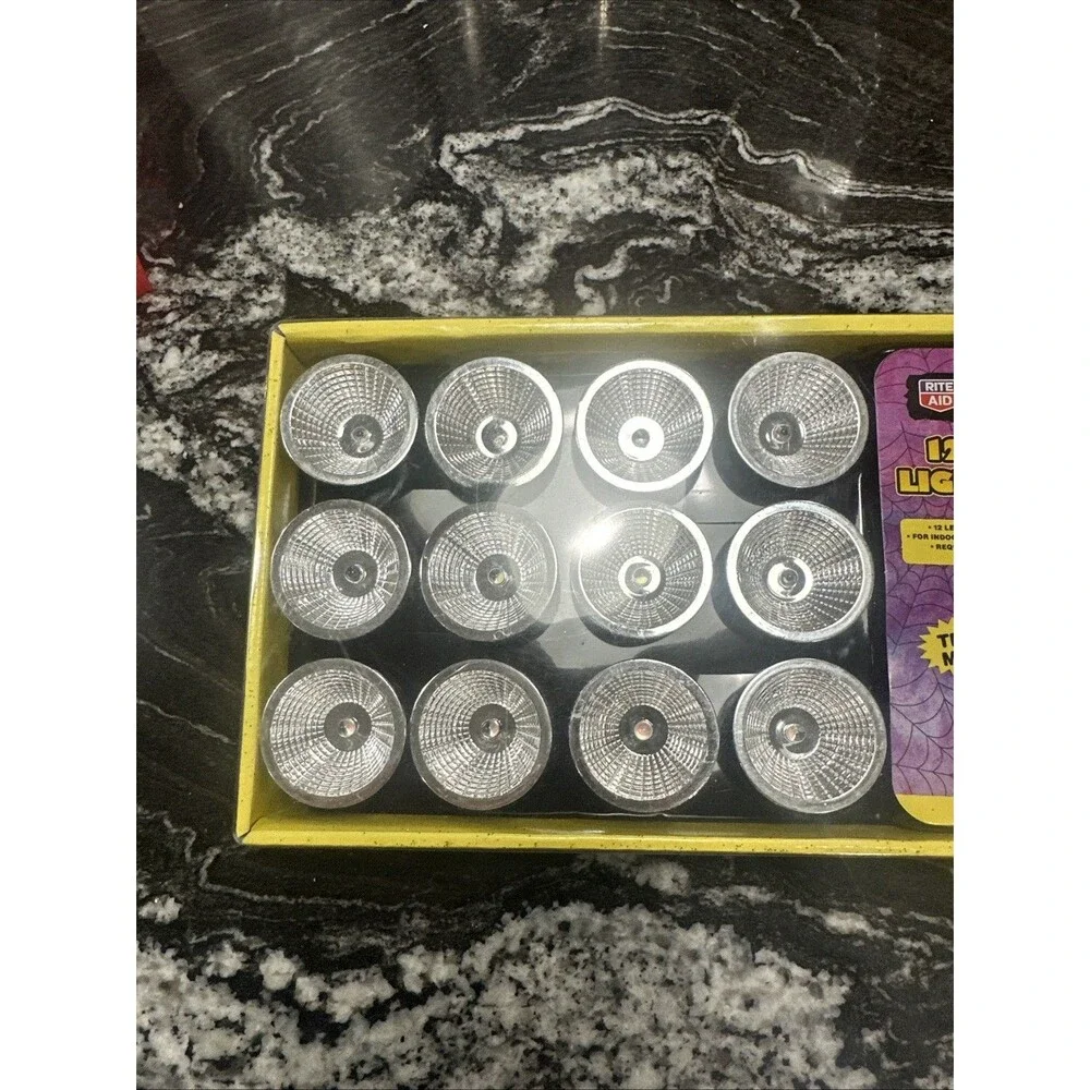 12 LED Strobe Light String Lightning Effect and Sound Halloween